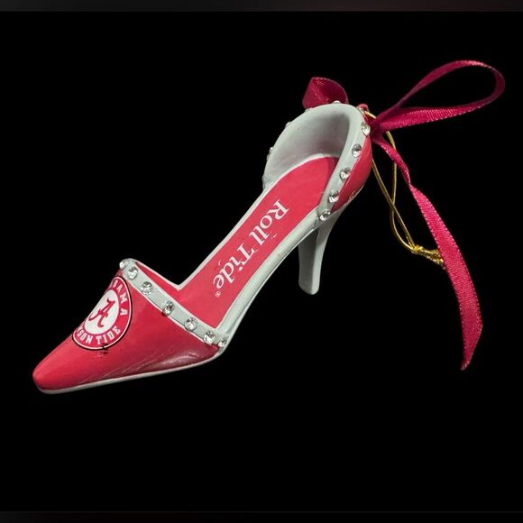 University of Alabama High Heel Ornament - Picture 1 of 5